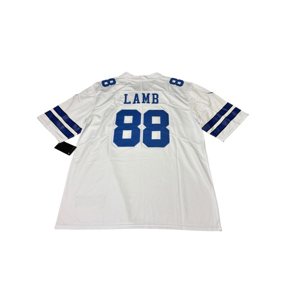 NWT Nike Dallas Cowboys CeeDee Lamb 88 On Field Jersey White Mens XL - Picture 8 of 11